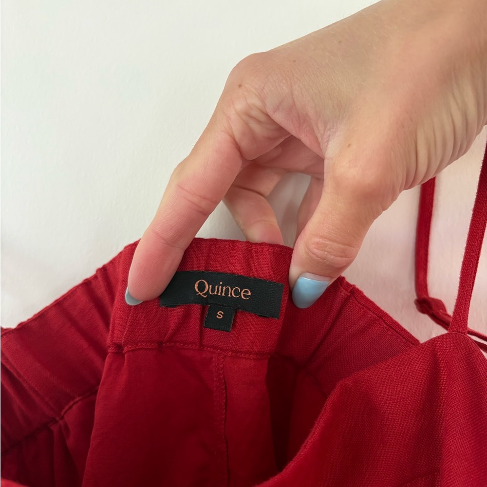 QUINCE linen skort - Picture 2 of 2